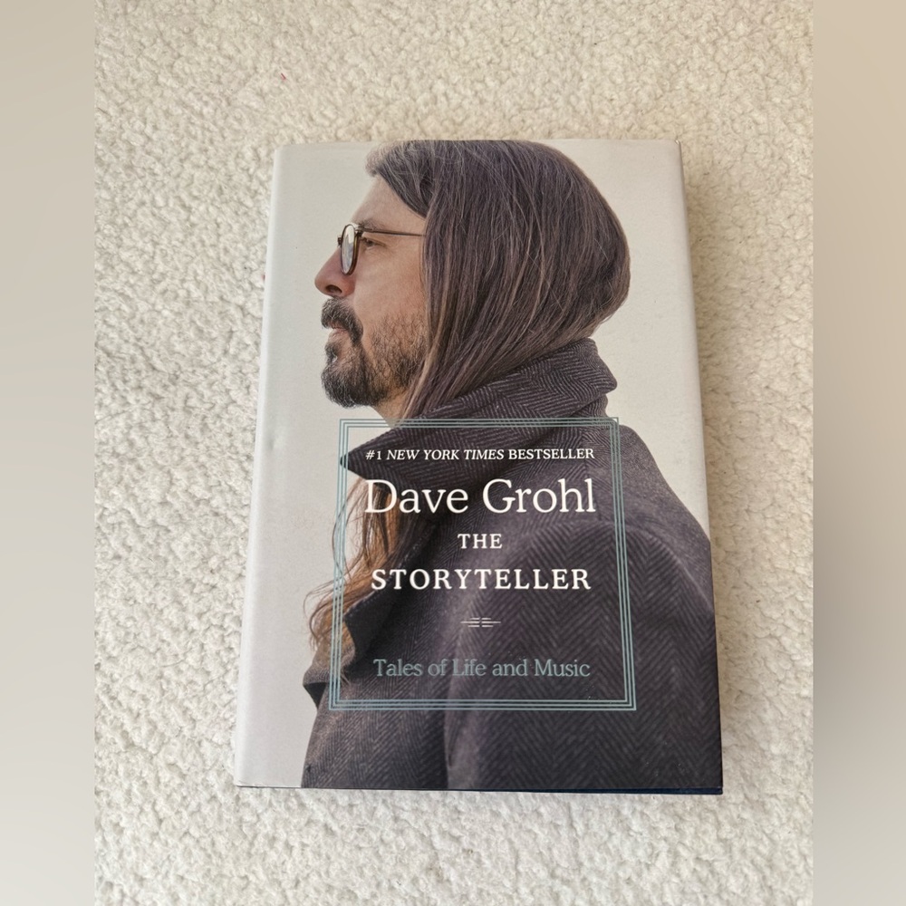 Dave Grohl The Storyteller hardcover book